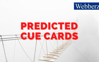 Predicted Cue Cards