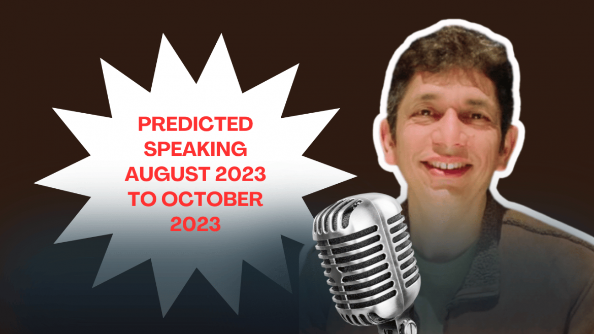 Predicted IELTS Speaking – August 2023 – October 2023